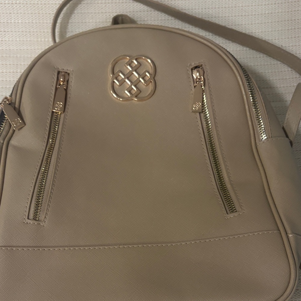 Elegant Beige Backpack
